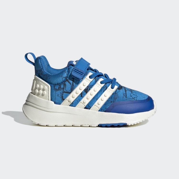 Sapato Azul Choque Adidas X Lego Racer Tr Moda