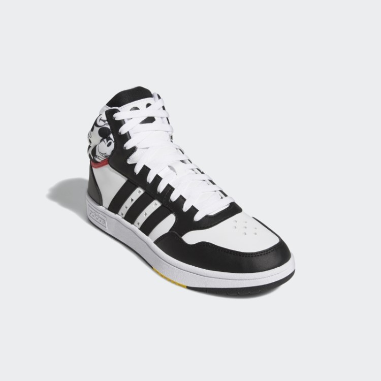 Adidas X Disney Mickey Mouse Hoops 3.0 Sapatos Médios Branco Quente