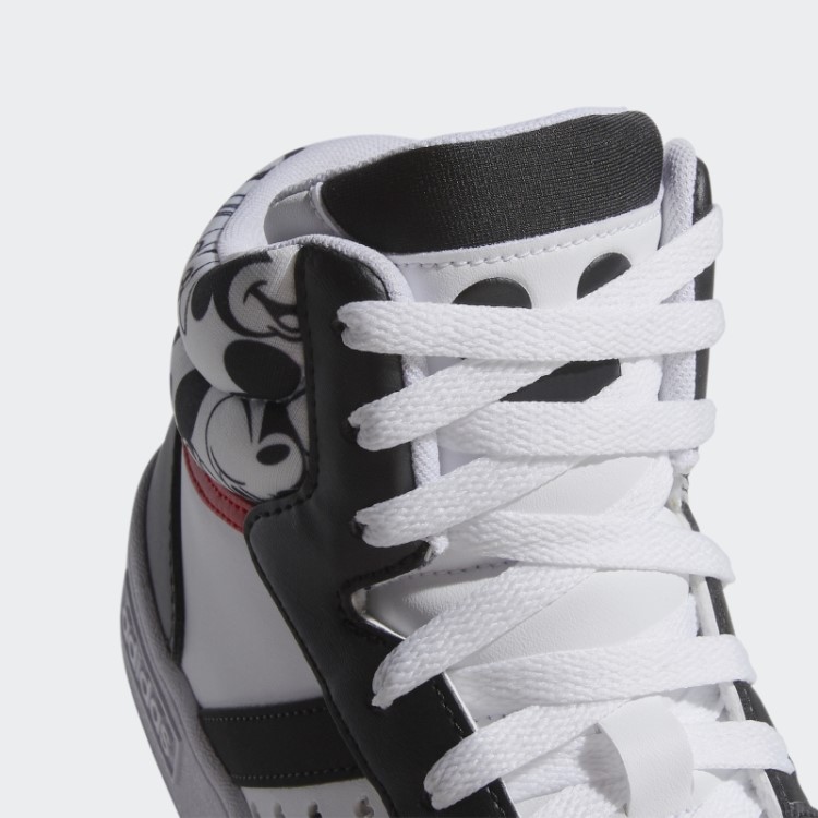 Adidas X Disney Mickey Mouse Hoops 3.0 Sapatos Médios Branco Quente