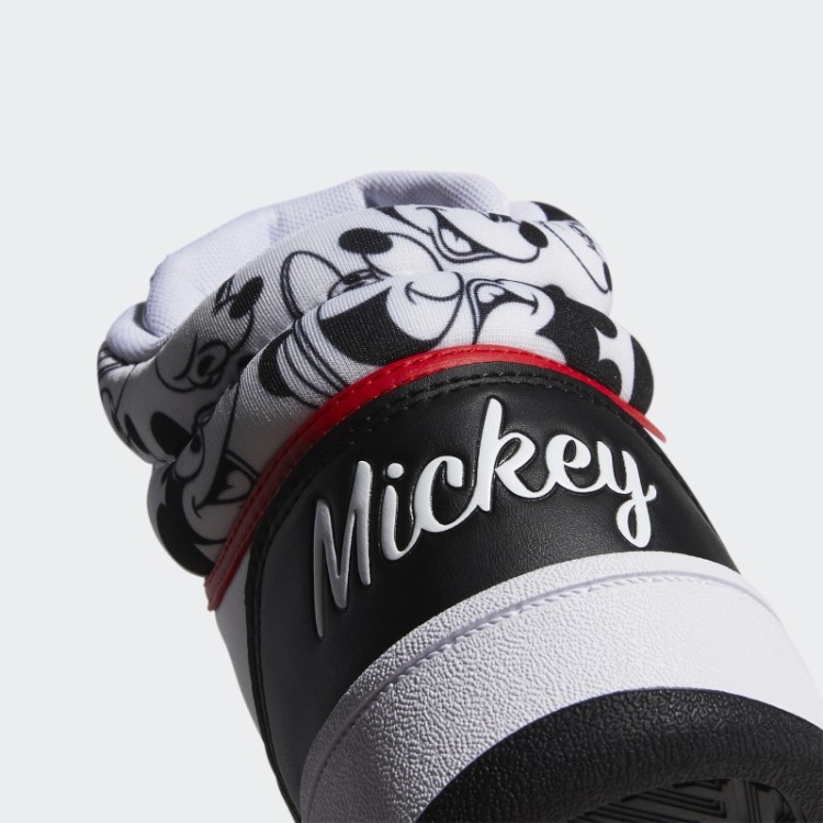 Adidas X Disney Mickey Mouse Hoops 3.0 Sapatos Médios Branco Quente