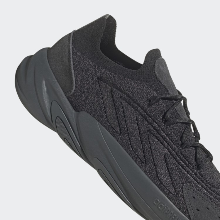 Tênis De Tricô Adidas Ozelia Preto
