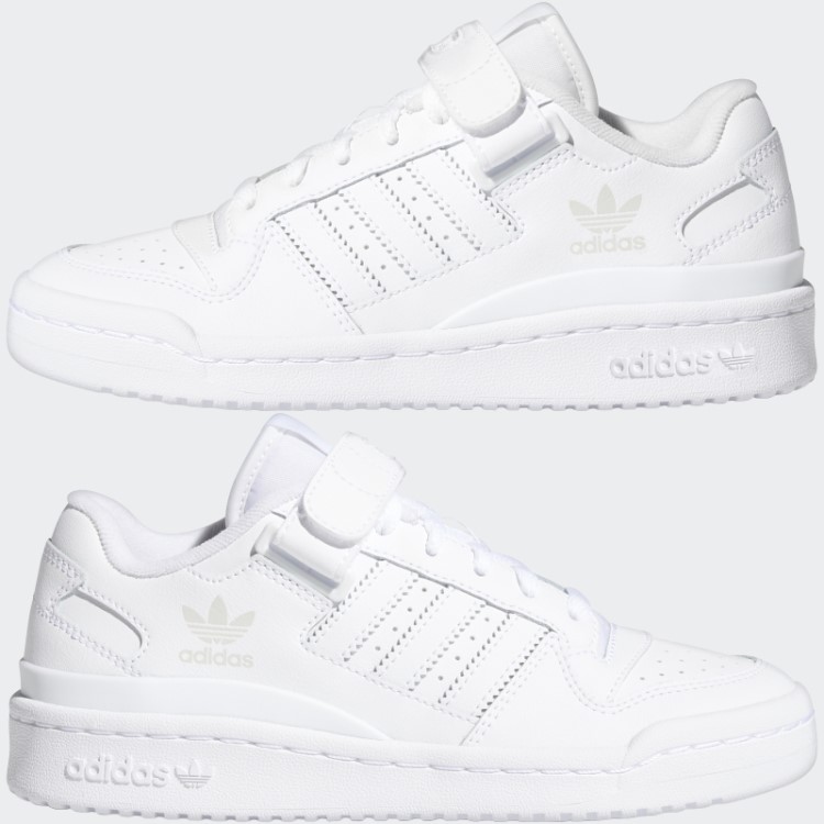 Sapato Baixo Branco Adidas Forum