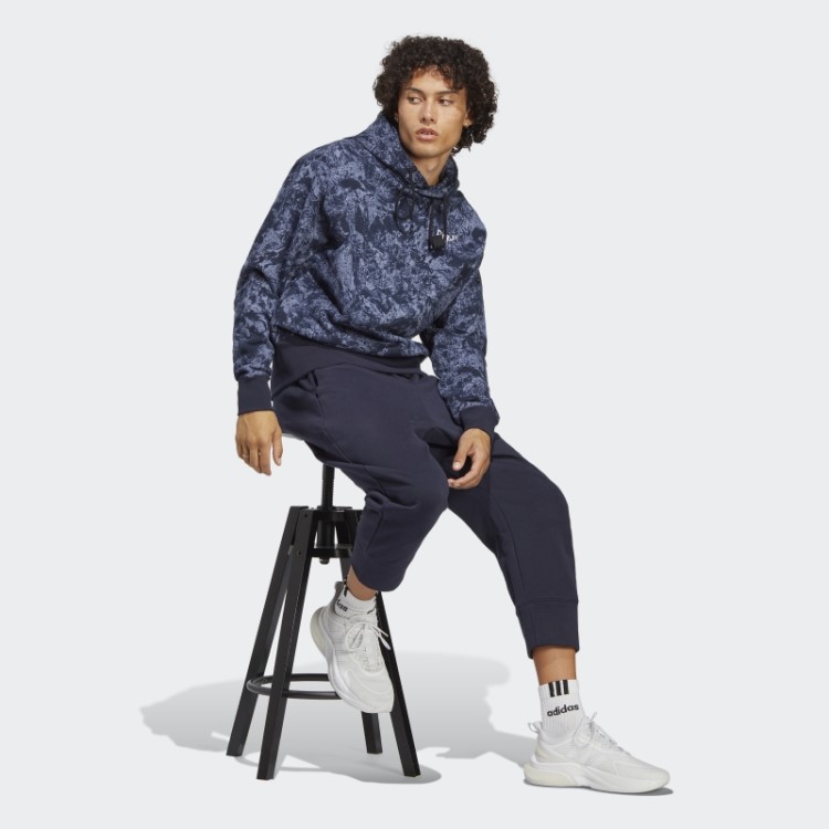 Moletom Com Capuz Adidas X Parley (gênero Neutro) Prata Violeta
