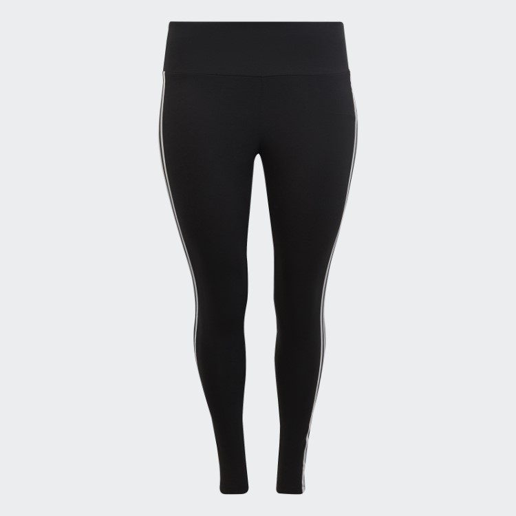Legging Preta Adicolor Classics 3 Listras (tamanho Grande) Adidas