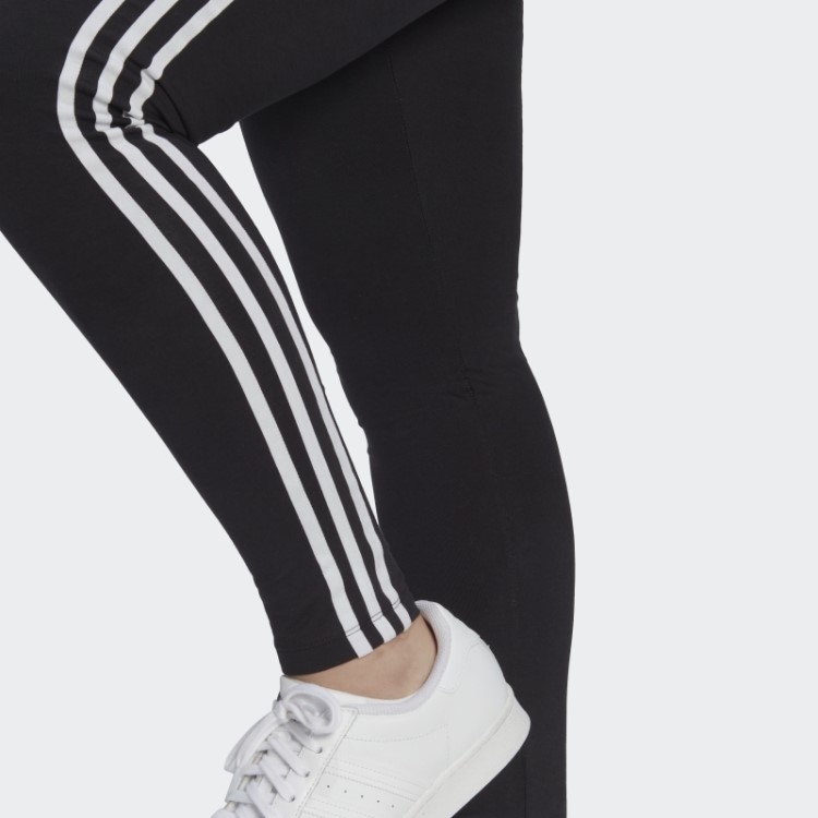Legging Preta Adicolor Classics 3 Listras (tamanho Grande) Adidas