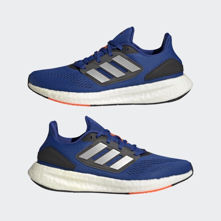 Tênis De Corrida Adidas Pureboost 22 Azul Royal