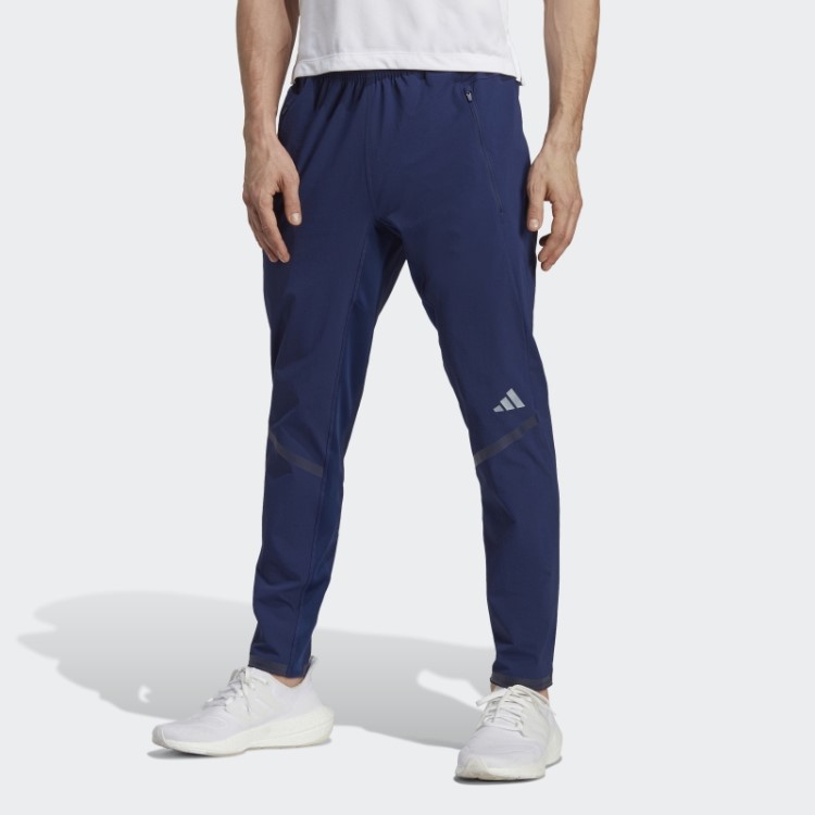 Calça De Treino Adidas Azul Escuro Projetada Para Treinar Cordura