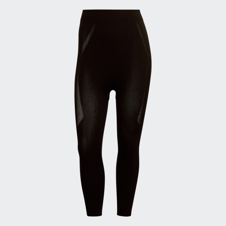 Meia-calça Adidas Preta Terrex Drynamo Eco Merino 3/4