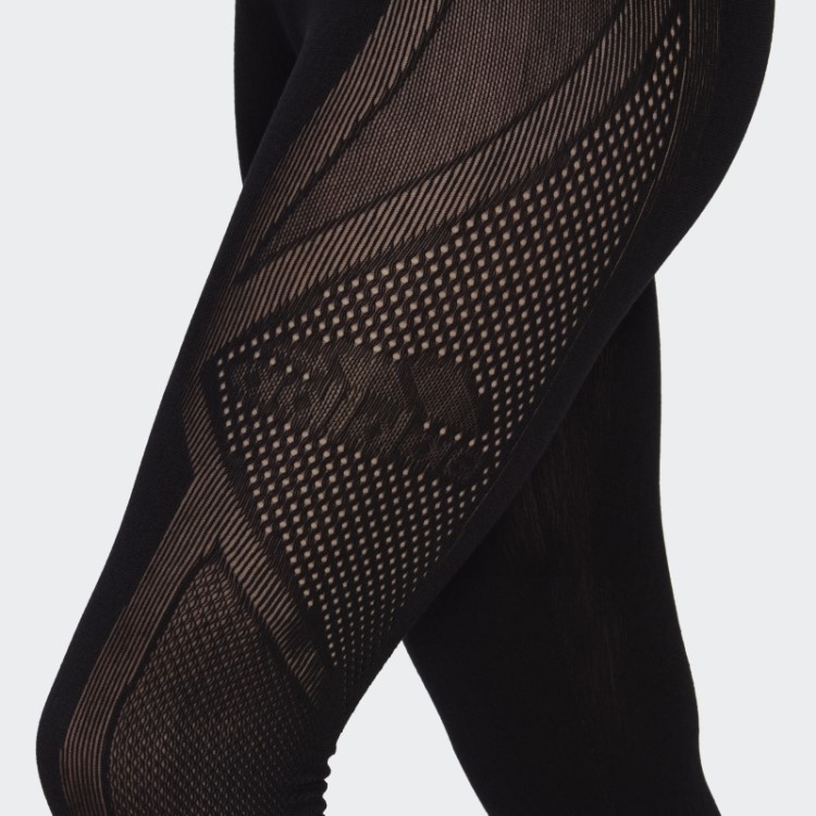 Meia-calça Adidas Preta Terrex Drynamo Eco Merino 3/4