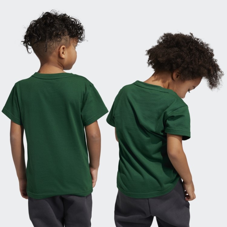 Camiseta Adicolor Trefoil Verde Escuro Adidas