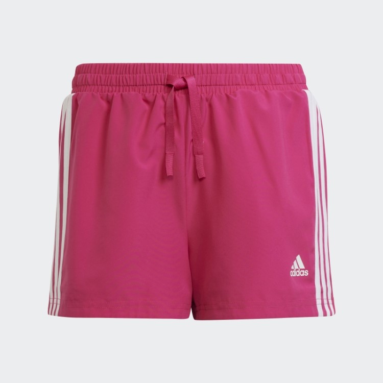Adidas Projetado Para Mover Shorts De 3 Listras Hot Real Magenta