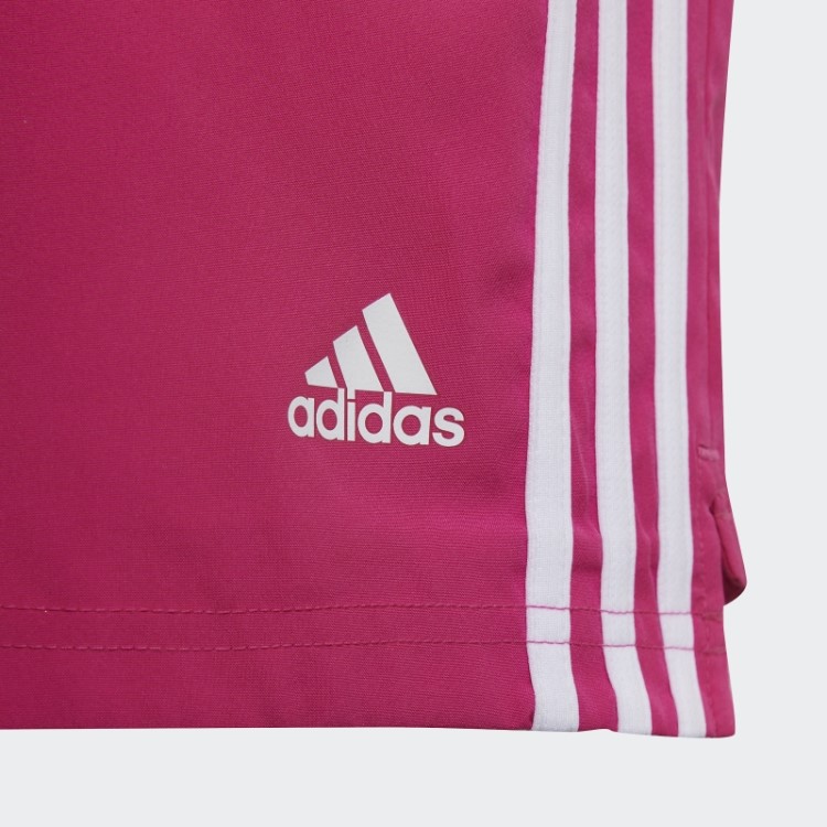 Adidas Projetado Para Mover Shorts De 3 Listras Hot Real Magenta