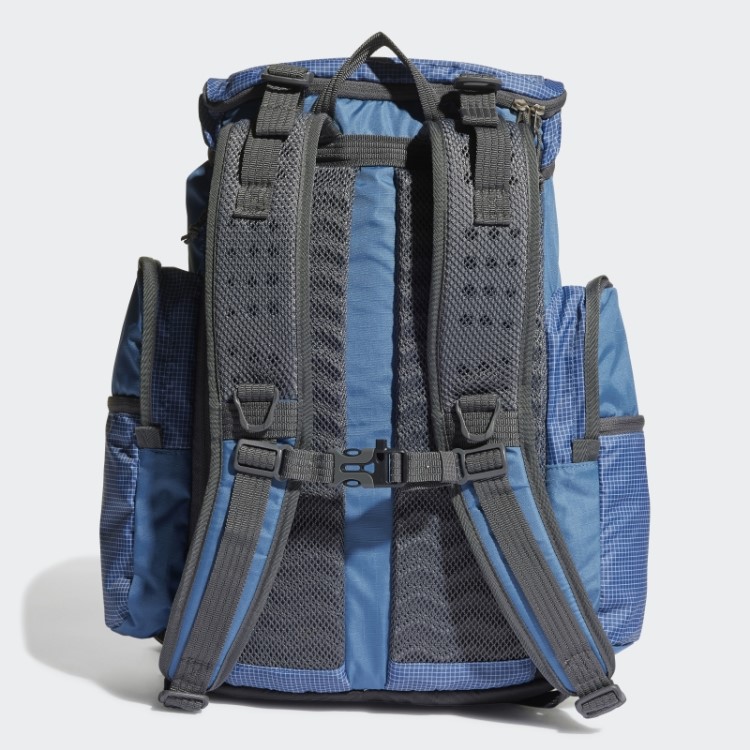 Mochila Toploader Azul Alterada Da Adidas Adventure Quente
