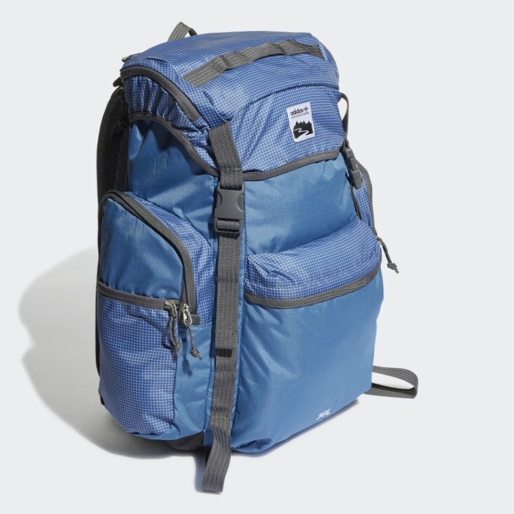 Mochila Toploader Azul Alterada Da Adidas Adventure Quente