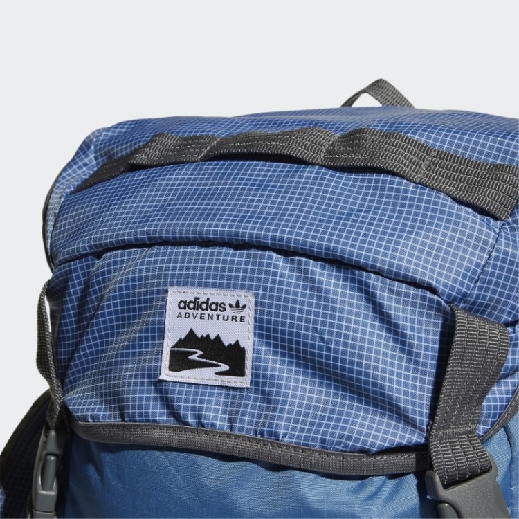 Mochila Toploader Azul Alterada Da Adidas Adventure Quente