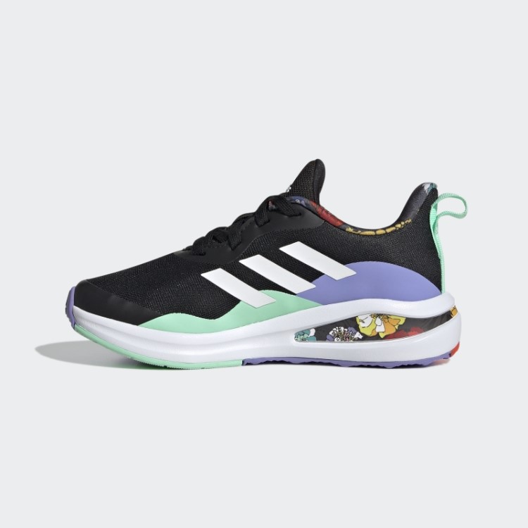 Tênis De Corrida Fortarun Preto Adidas