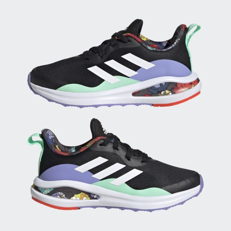 Tênis De Corrida Fortarun Preto Adidas