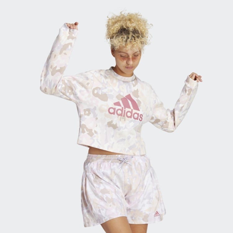 Moletom Gráfico Adidas Branco