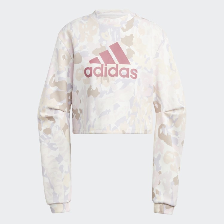 Moletom Gráfico Adidas Branco