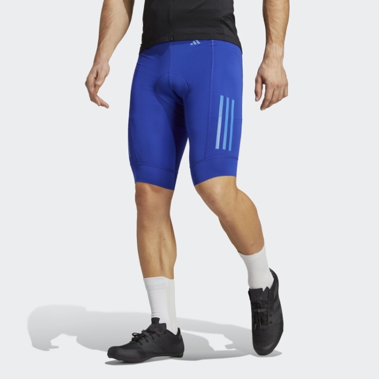 O Calção De Ciclismo Acolchoado Azul Adidas