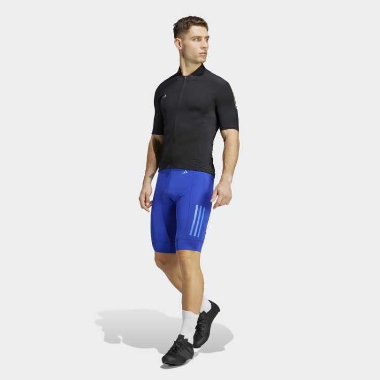 O Calção De Ciclismo Acolchoado Azul Adidas