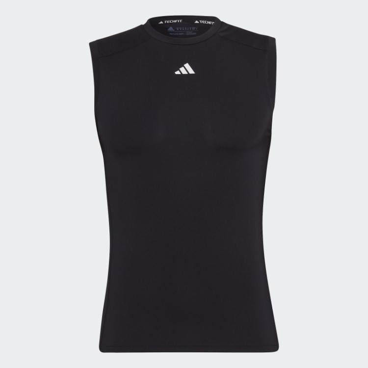 Regata De Treino Techfit Preta Adidas