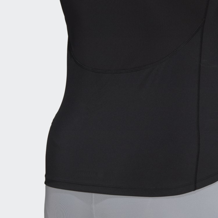 Regata De Treino Techfit Preta Adidas