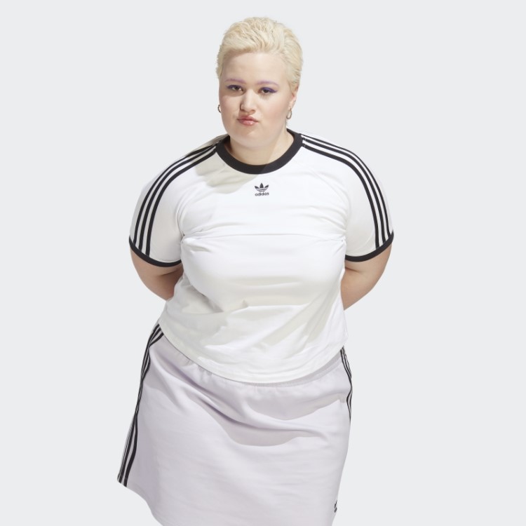 Camiseta Branca Adidas Sempre Original (tamanho Grande)