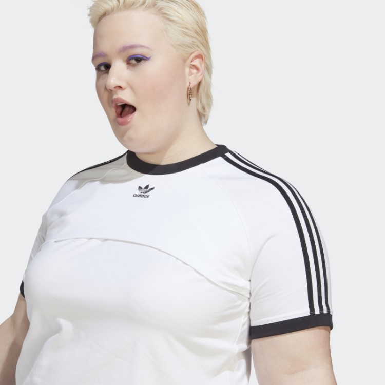 Camiseta Branca Adidas Sempre Original (tamanho Grande)