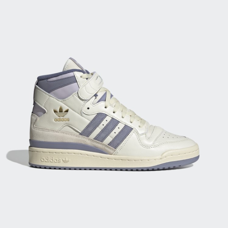 Adidas Forum 84 Sapatos Altos Prata Violeta