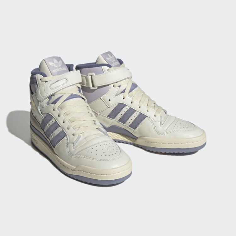 Adidas Forum 84 Sapatos Altos Prata Violeta