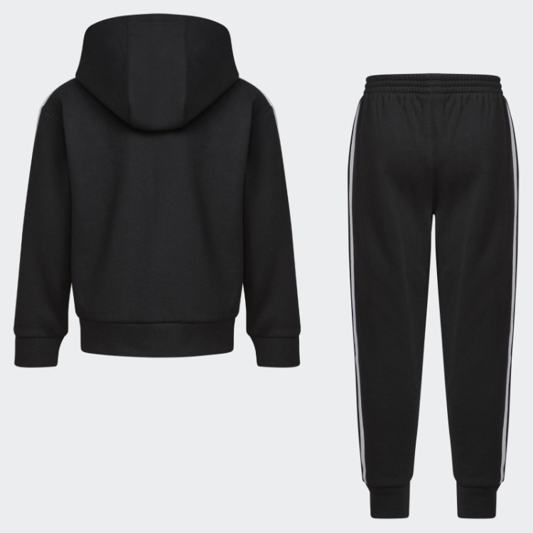 Conjunto De Jaqueta De Lã Essencial Adidas Preto
