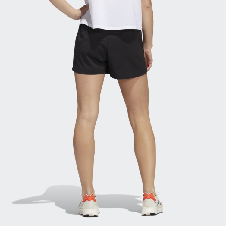 Bermuda De Corrida Rápida Adidas Preta Com Cueca Interna