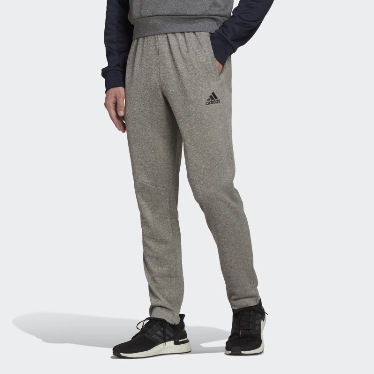Aeroready Game And Go Small Logo Jogger Cônico Adidas Mgh Cinza Sólido