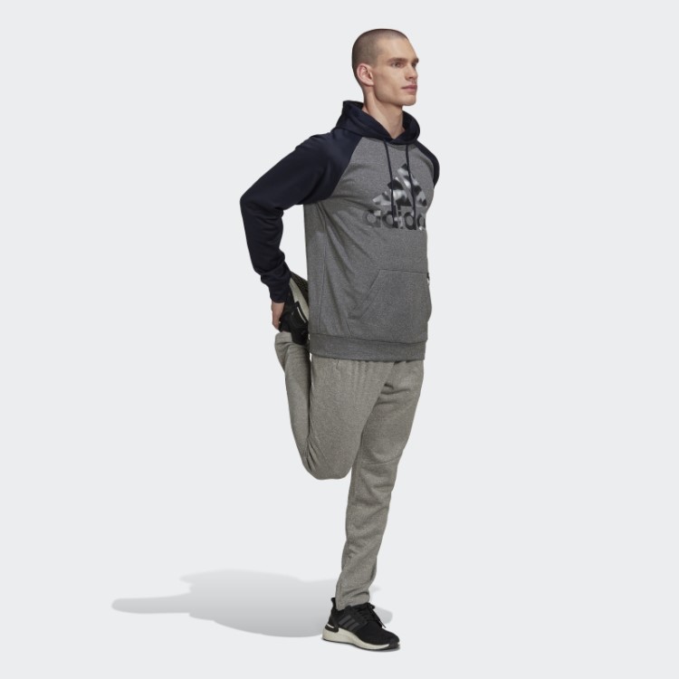 Aeroready Game And Go Small Logo Jogger Cônico Adidas Mgh Cinza Sólido