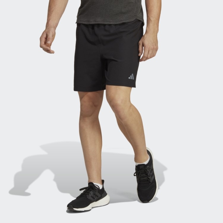 Bermuda Serrilhada Para Treino Adidas Preta