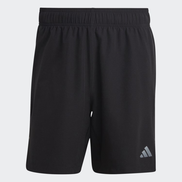 Bermuda Esportiva Adidas Serrilhada Preta