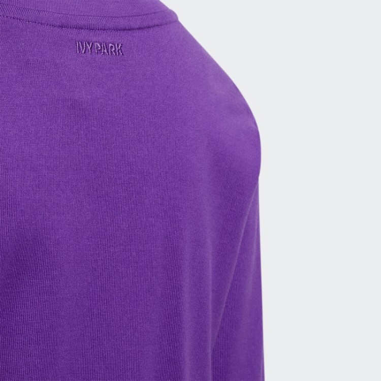 Adidas Camiseta Estampada Manga Longa Roxa
