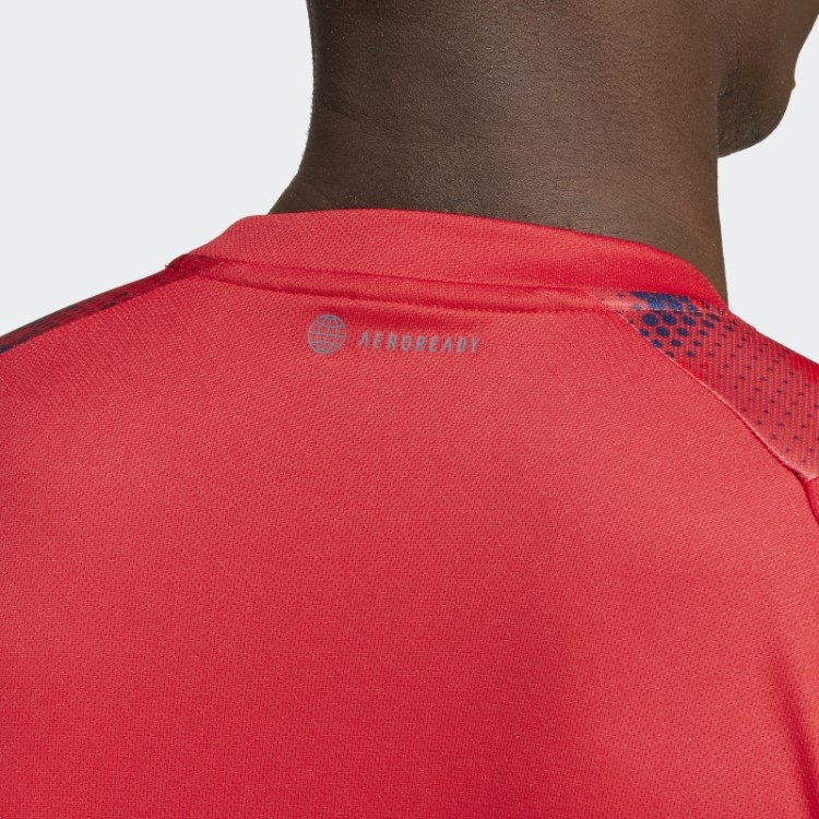 Camiseta Vermelha Adidas França De Handebol