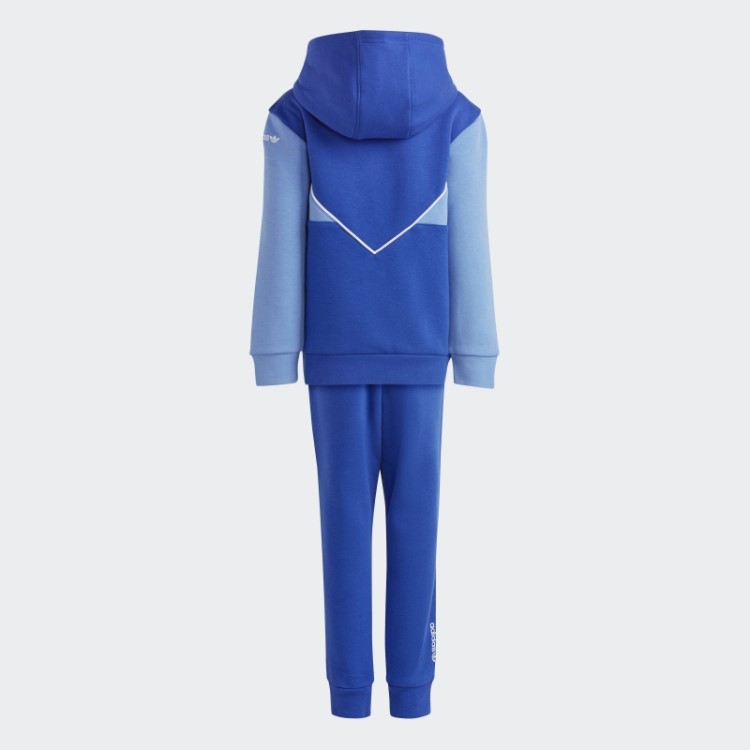 Conjunto Moletom Adicolor Azul Adidas