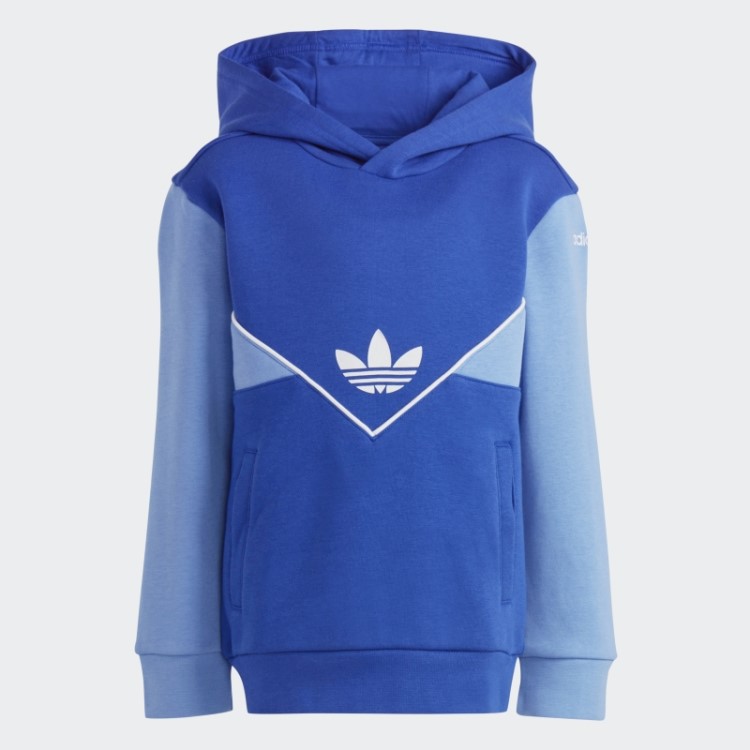 Conjunto Moletom Adicolor Azul Adidas