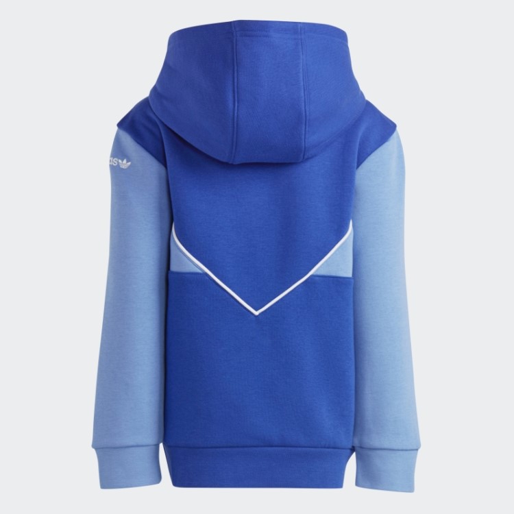 Conjunto Moletom Adicolor Azul Adidas