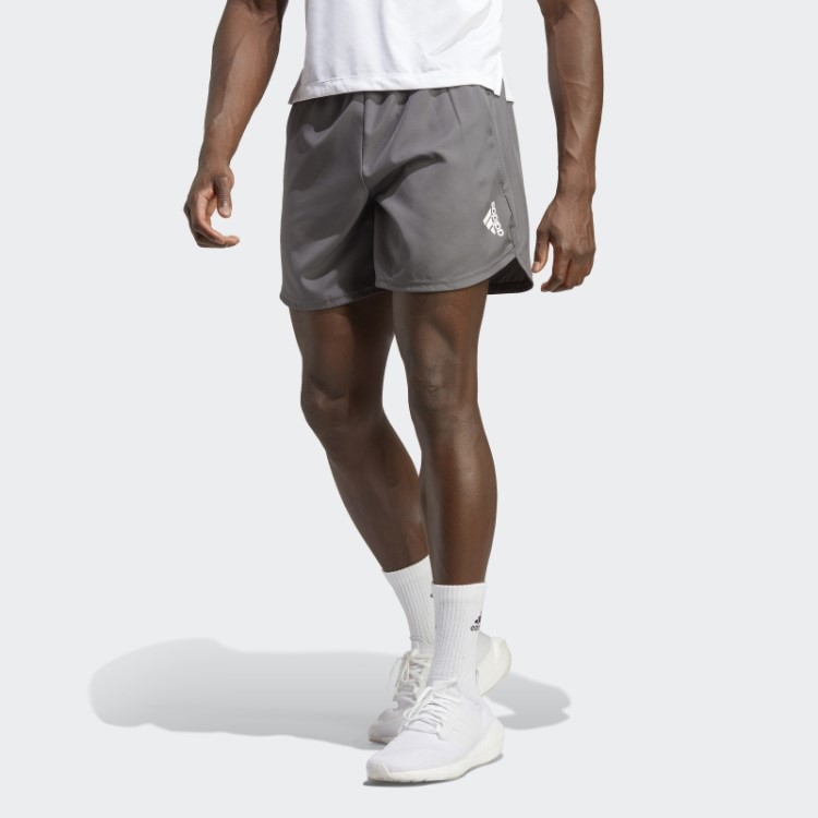 Bermuda Adidas Cinza Aeroready Projetada Para Movimento