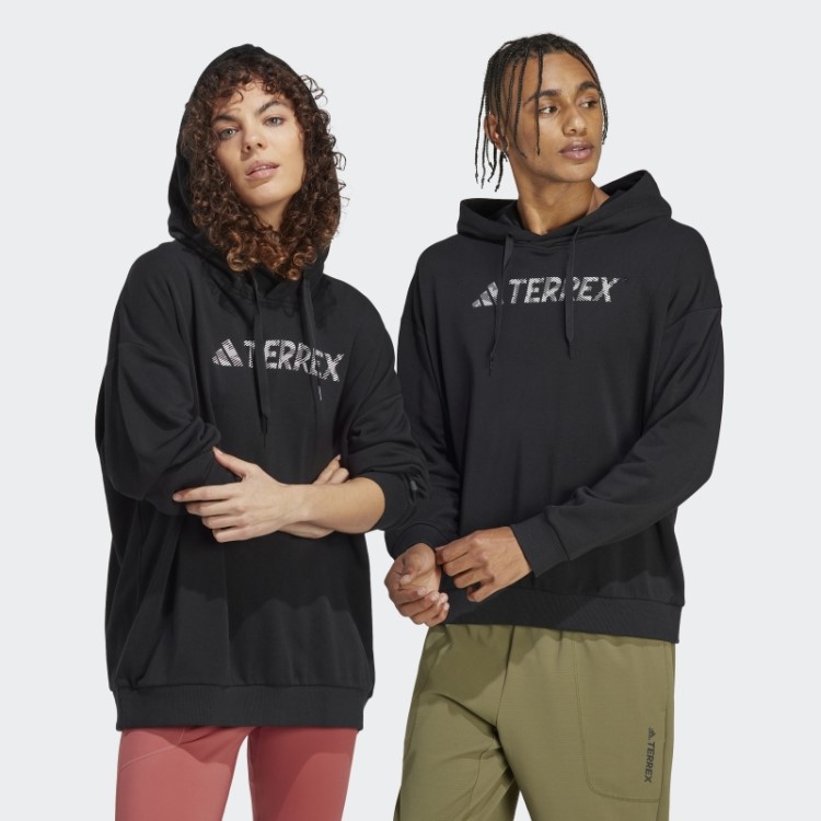 Moletom Com Logo Grande Terrex (gênero Neutro) Adidas Preto