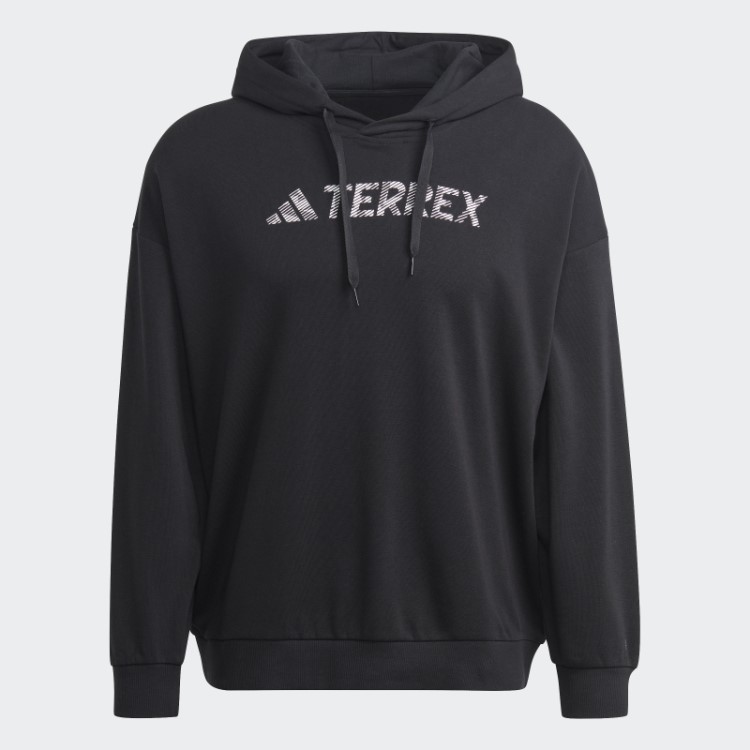 Moletom Com Logo Grande Terrex (gênero Neutro) Adidas Preto