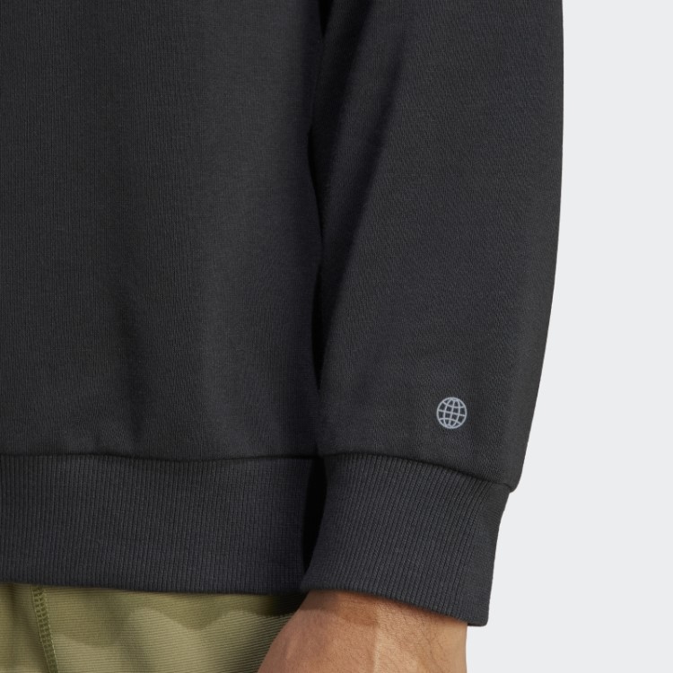 Moletom Com Logo Grande Terrex (gênero Neutro) Adidas Preto