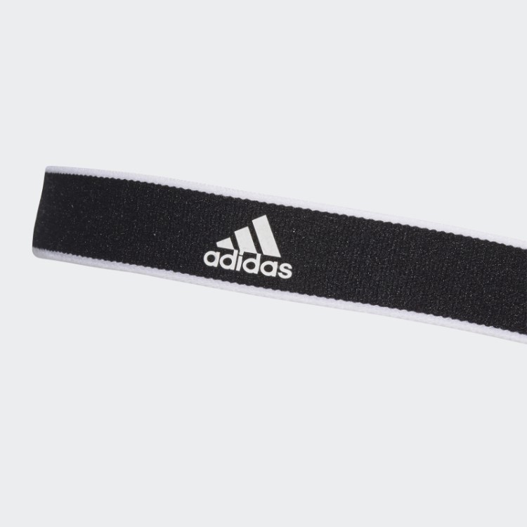 Tiaras De Treinamento Pretas 3 Por Pacote Adidas