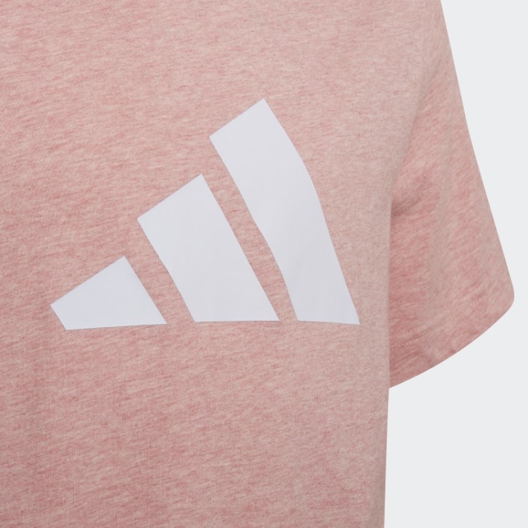 Adidas Future Icons Camiseta Com Logo Das Três Listras Lilás Mel