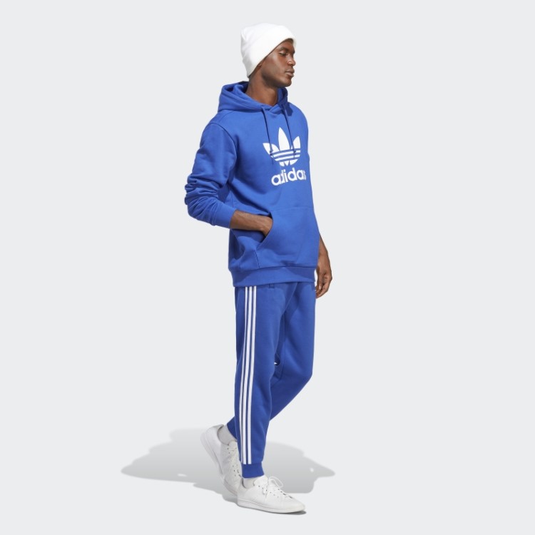 Moletom Azul Adicolor Classics Com Trevo Da Adidas