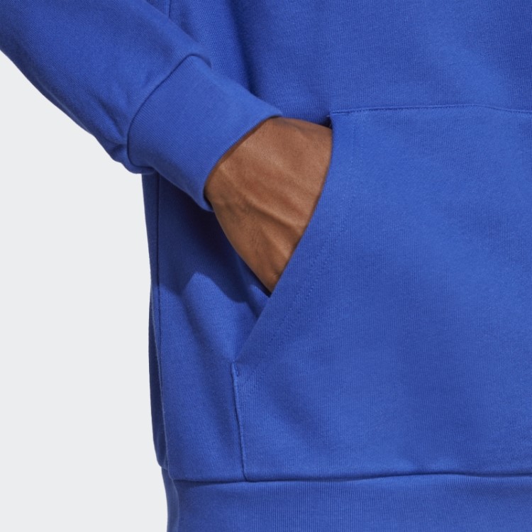 Moletom Azul Adicolor Classics Com Trevo Da Adidas